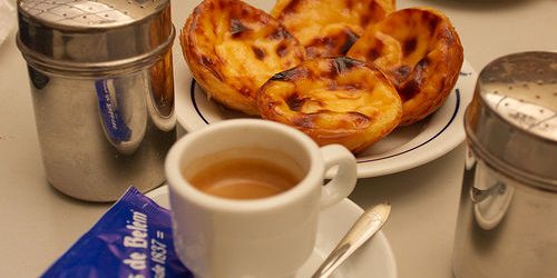 Pastel de Nata e café